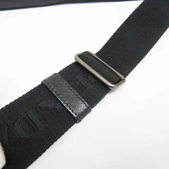 PRADA Black Leather Shoulder Bag